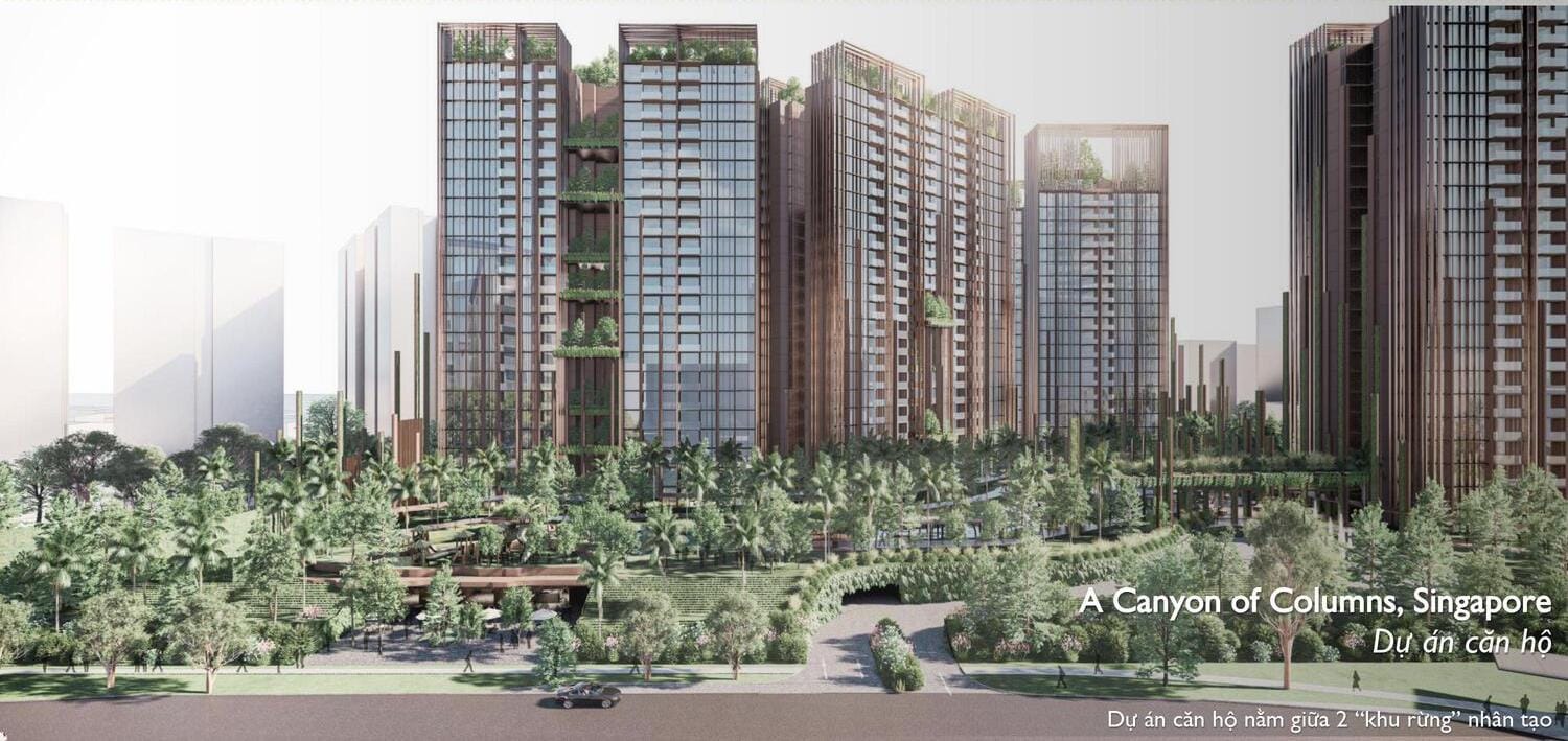 A Canyon of Columns, Singapore