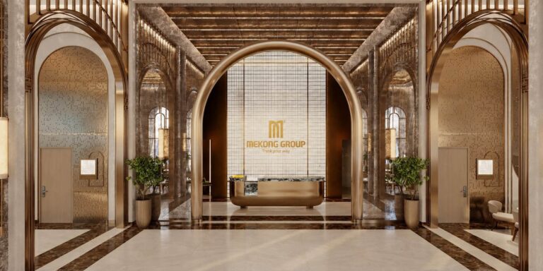 nhà mẫu Sales Gallery Nam Mekong Grand Plaza